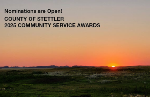 County of Stettler Seeking Nominations For 2025 Community Service Awards