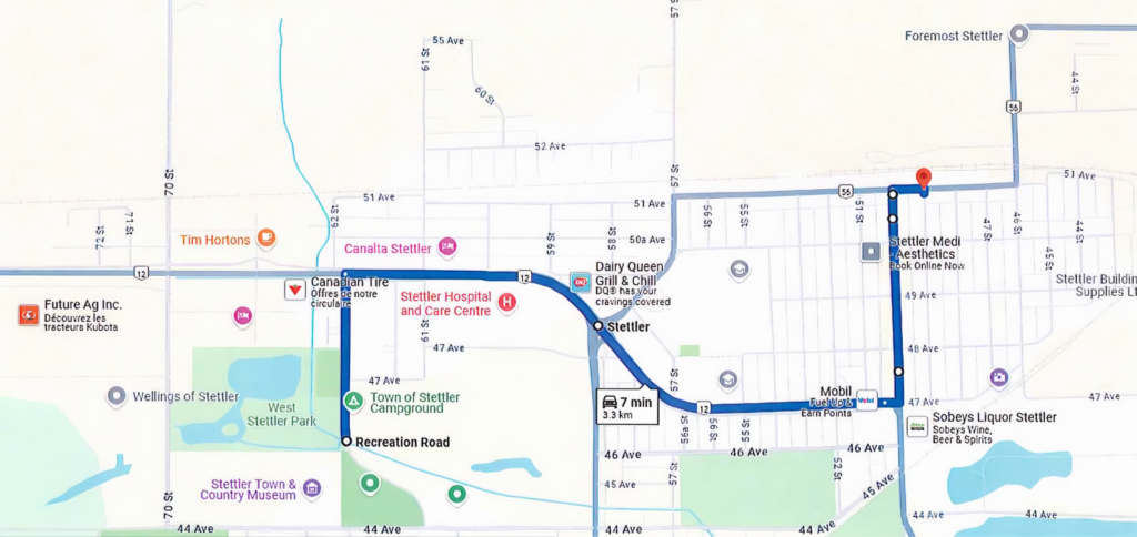 Canada Day Parade Route - Hometown Media Stettler