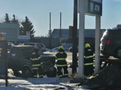 Morning Collision Near Stettler Fas Gas