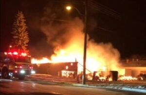Fire Crews Dispatched To Overnight Blaze In Big Valley