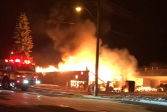 Fire Crews Dispatched To Overnight Blaze In Big Valley