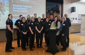 Stettler District Ambulance Association Celebrates 2026 RHPAP Rhapsody Award