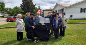 Stettler Community Builders Honour Dr. Archie Kennedy and Noeline Brockley