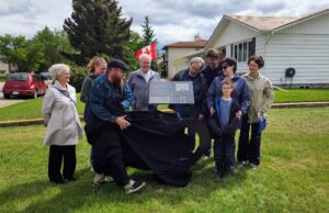 Stettler Community Builders Honour Dr. Archie Kennedy and Noeline Brockley
