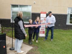 New 24/7 Public AED Installed at Gus Wetter School in Castor