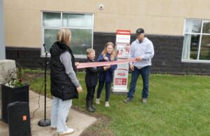 New 24/7 Public AED Installed at Gus Wetter School in Castor