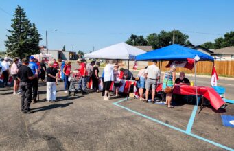 Forever Canadian RV Stops in Stettler For Unity Tour